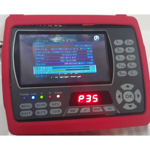 جهاز قياس إشارة الأقمار الصناعية ساتلينك WS-6906 5 بوصة DVB-S FTA