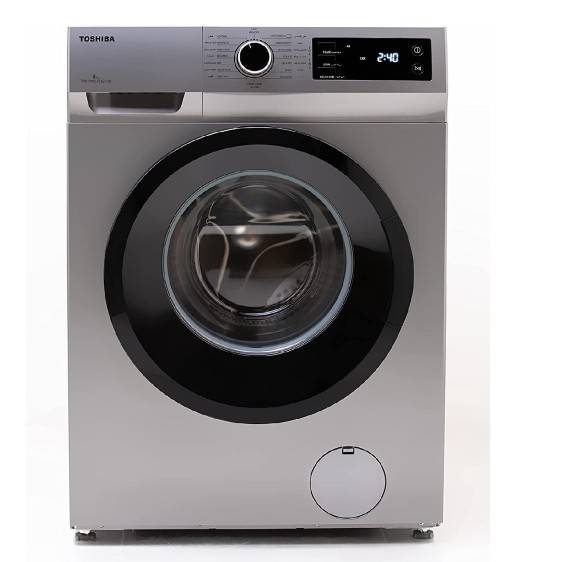 Toshiba Washing Machine Automatic 7K Silver 1200 RPM TW-J80S2E(SK)