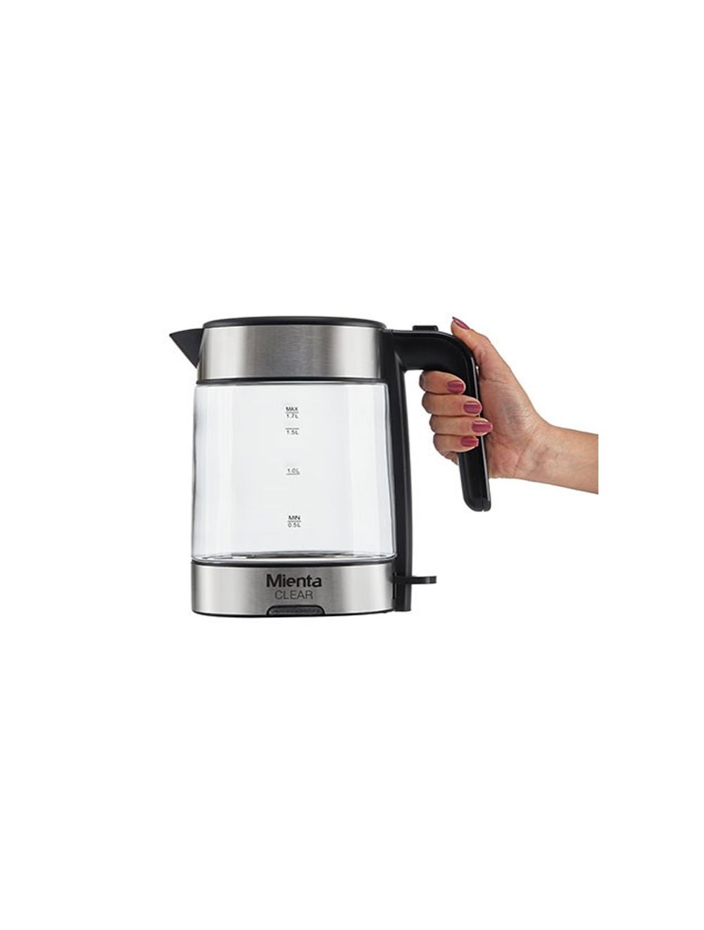 MIENTA KETTLE 1.7 LITERS GLASS 2150 WATT - EK201520A