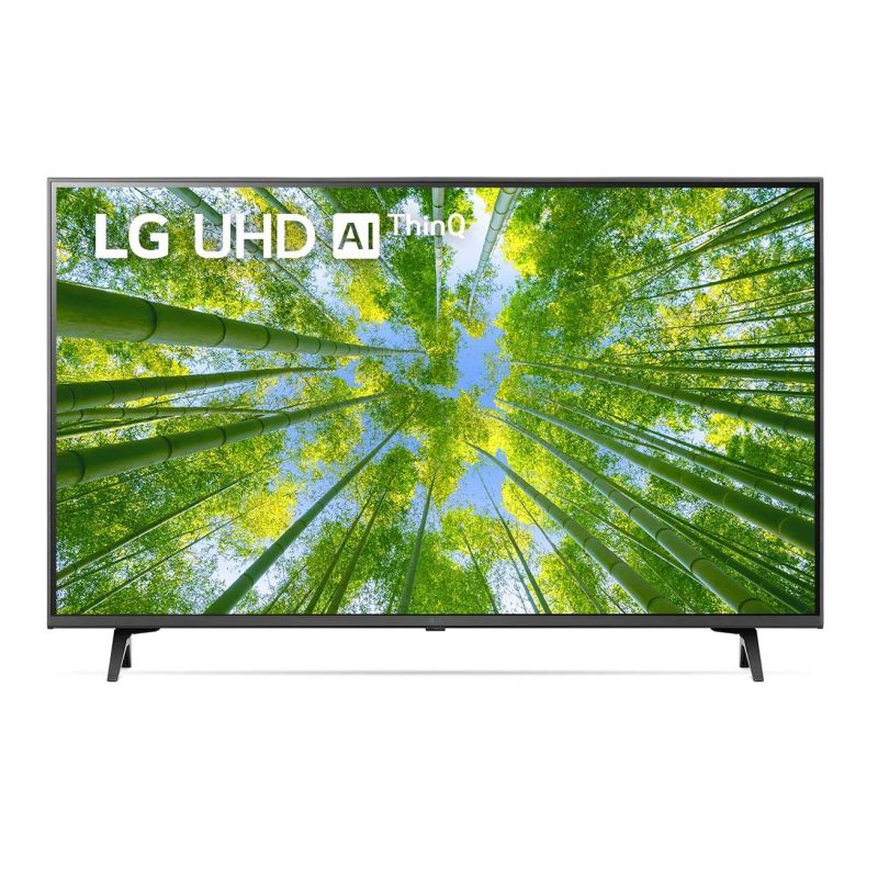تليفزيون ال جي 55 بوصة الذكي 4K فائق الدقة ال اي دي مع رسيفر داخلي - 55UQ80006LD