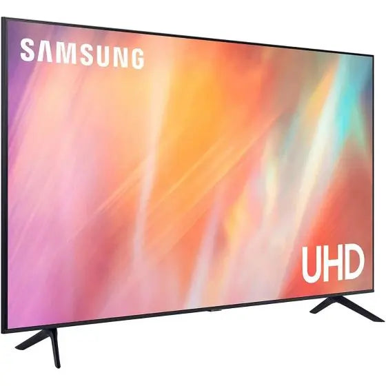 تلفزيون سامسونج 43 بوصة سمارت 4K فائق الدقة ال اي دي مع ريسيفر داخلي - 43au7000