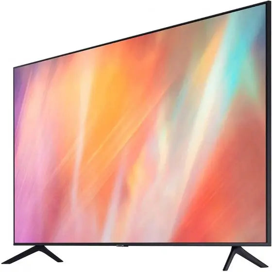 تلفزيون سامسونج 43 بوصة سمارت 4K فائق الدقة ال اي دي مع ريسيفر داخلي - 43au7000