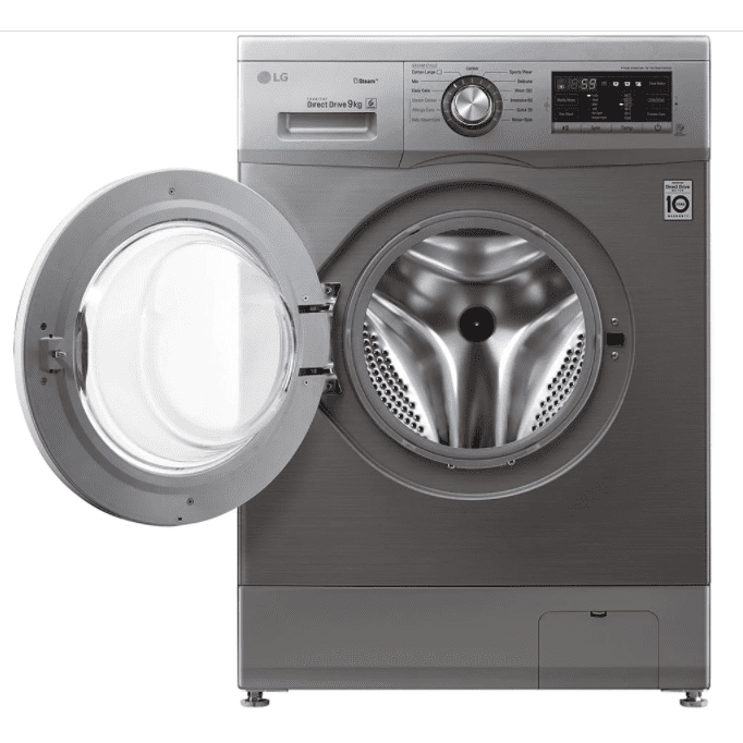 administración Respiración De nada LG Front Load Automatic Washing Machine, 9 KG, Inverter Motor, Stone S –  Electronic House