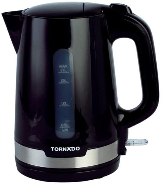Tornado Electric Kettle, 1.7 Liter - TKP-2217-B