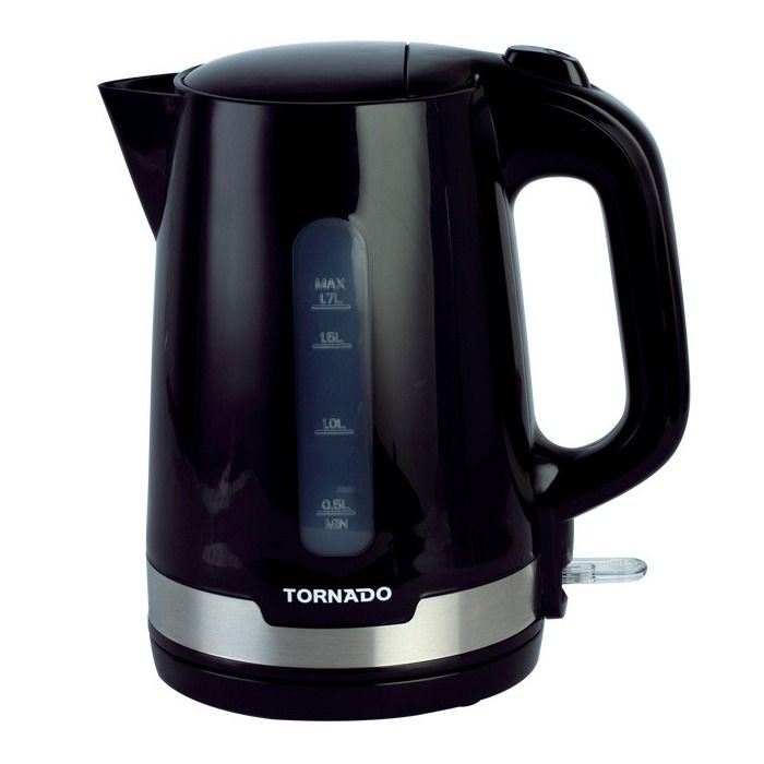 Tornado Electric Kettle, 1.7 Liter - TKP-2217-B