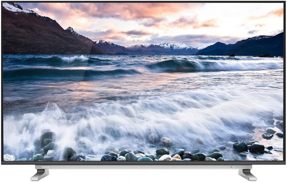 تليفزيون توشيبا 4K سمارت بدون إطار إل إي دي 65 بوصة بريسيفر داخلي - 65 - U5965EA