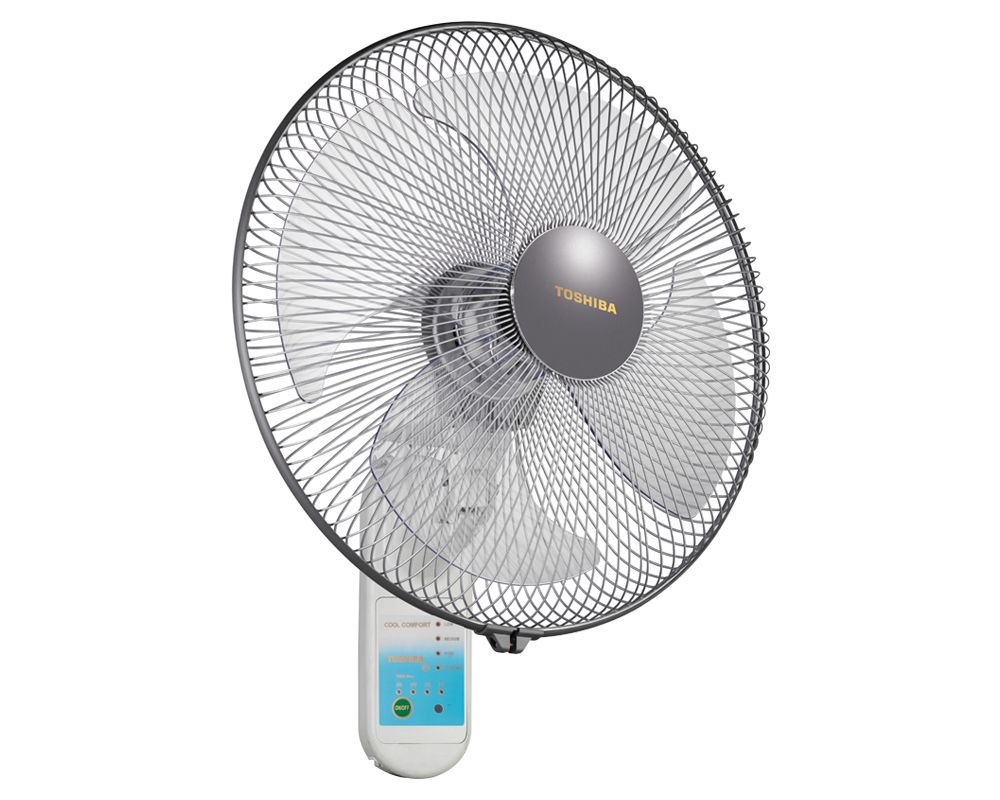 TOSHIBA WALL FAN 19 INCH WITH 4 PLASTIC BLADES AND 3 SPEEDS -EPS29(PS)