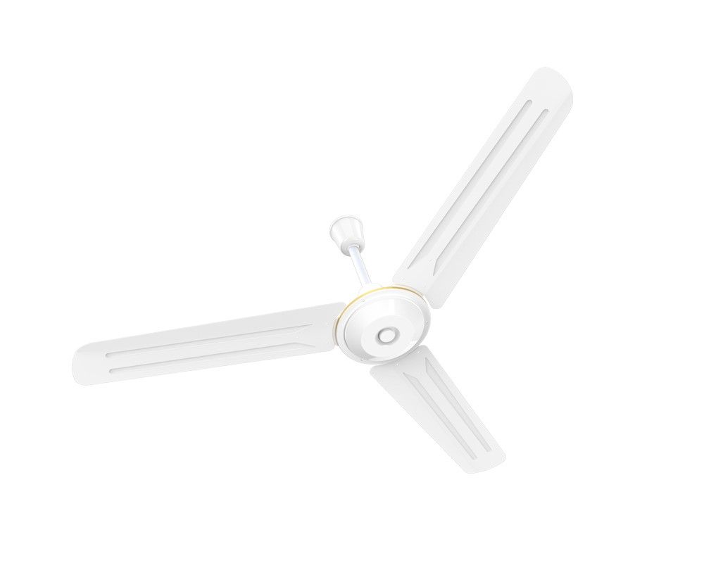 TORNADO CEILING FAN 56 INCH WITH 3 METAL BLADES AND 5 SPEEDS IN WHITE COLOR - TCF56BW
