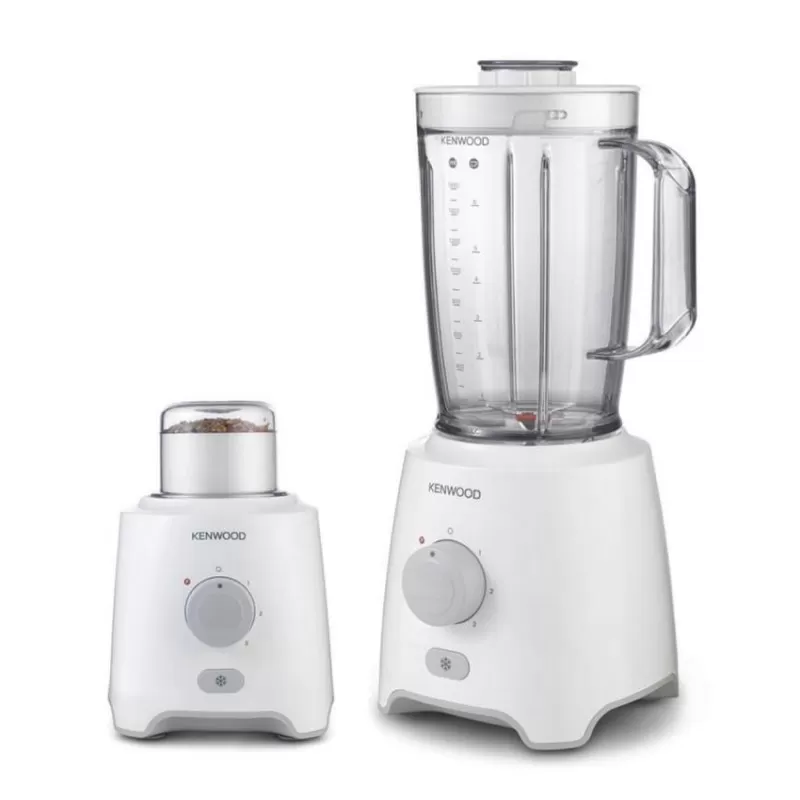 خلاط كينوود 650 وات مع 1 مطحنة لون ابيض - BLP404 WH