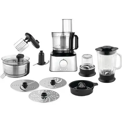 KENWOOD FOOD PROCESSOR 800 WATTS  STAINLESS - FDM307SS
